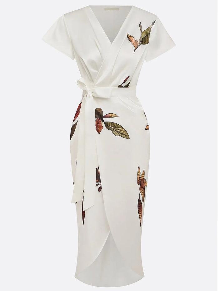 Amira | Elegant Wrap Elegant Wedding Guest Dress