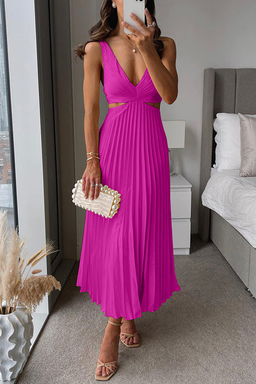 Lily | Radiant Twist Wedding Guest Maxi Dress