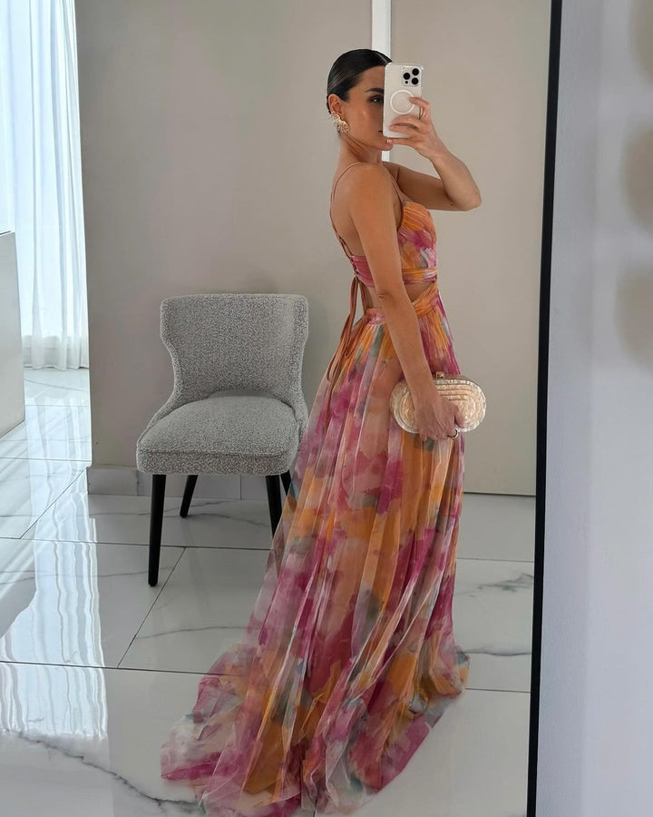Eirith | Elegant Wedding Guest Maxi Dress