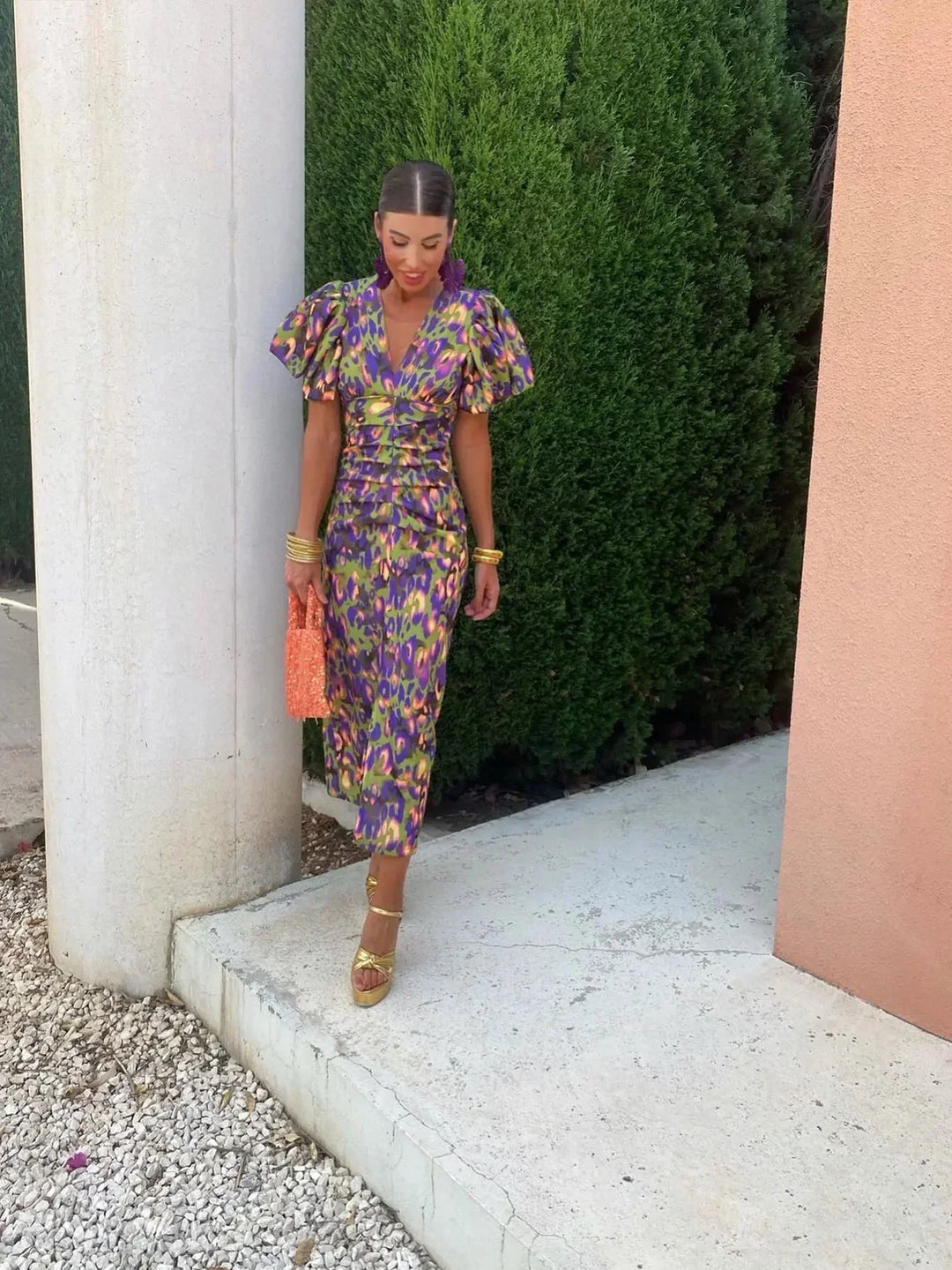 Loren - Elegant Wedding Guest Maxi Dress