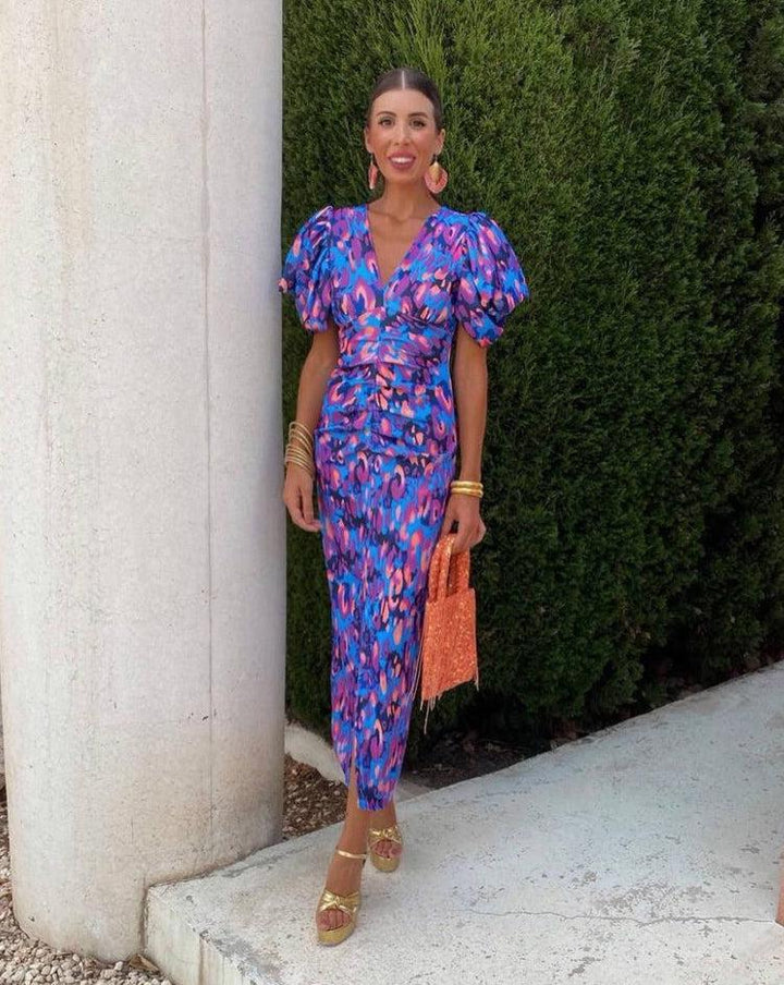 Loren - Elegant Wedding Guest Maxi Dress