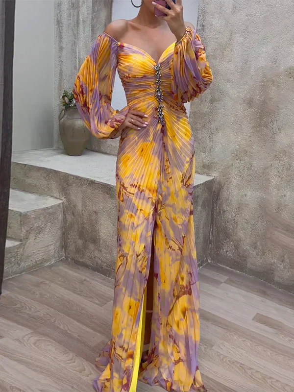 Kristine | Elegant Wedding Guest Maxi Dress